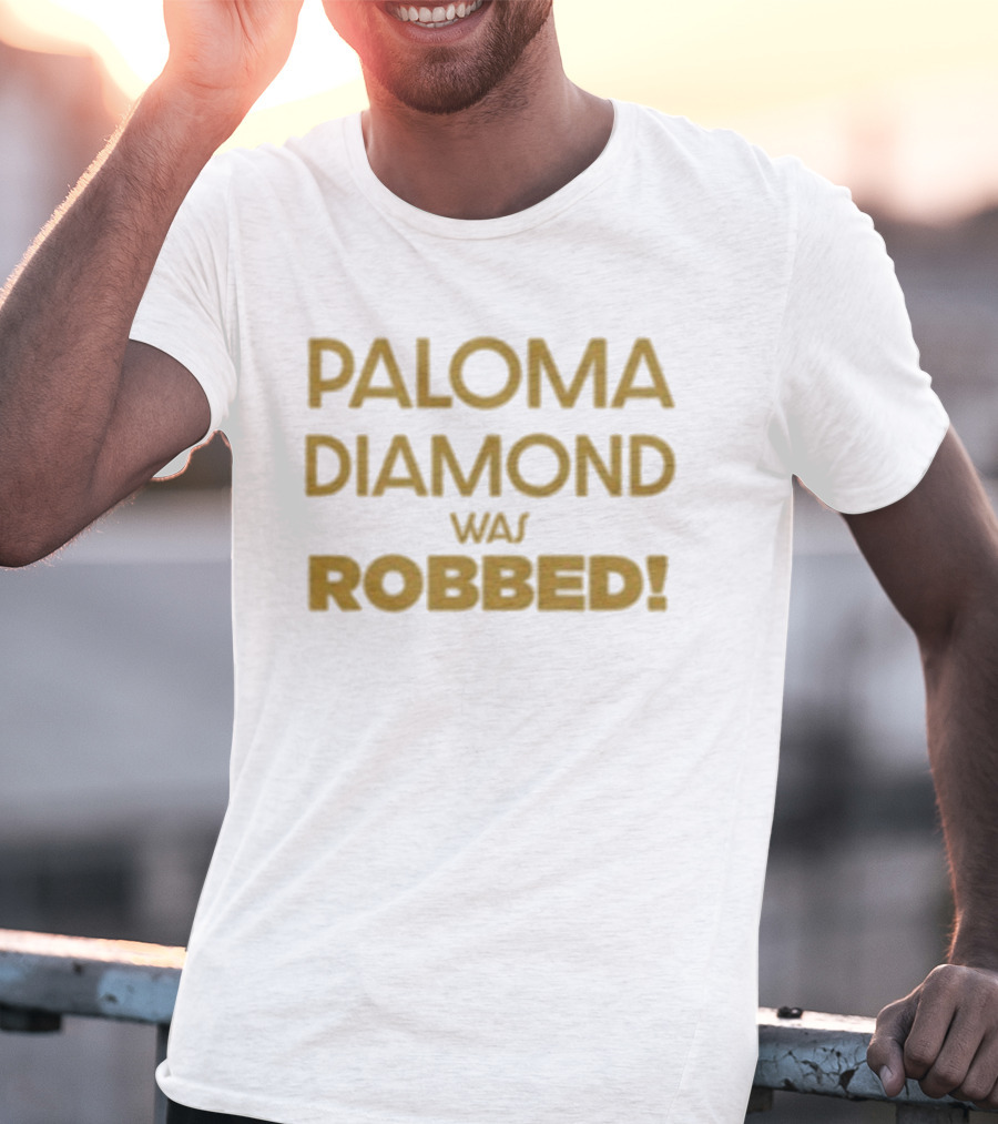 Julian Sewell Paloma Diamond I Am Robbed T-Shirt