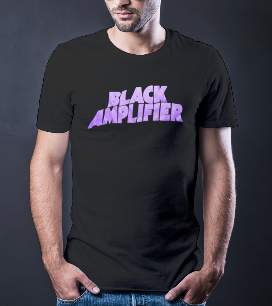 Black Amplifier Purple T-Shirt