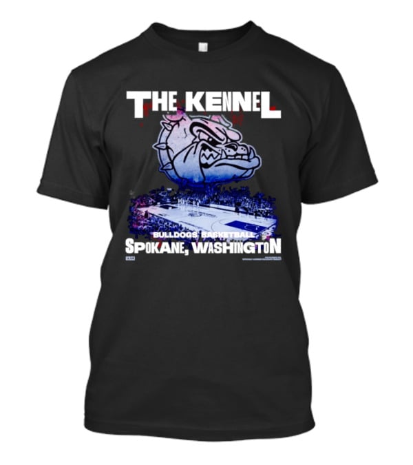 The Kennel Gonzaga Bulldogs Basketball Spokane Washington T-Shirt