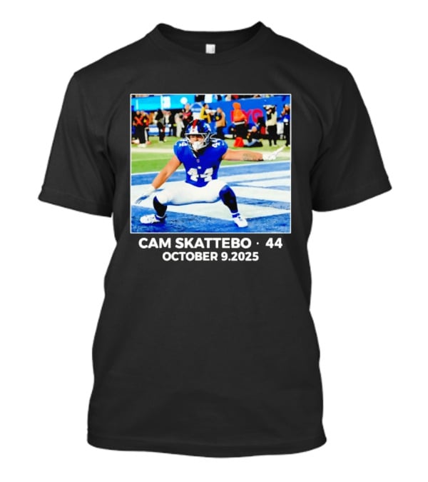 Cam Skattebo 44 October 9 2025 Football Action T-Shirt