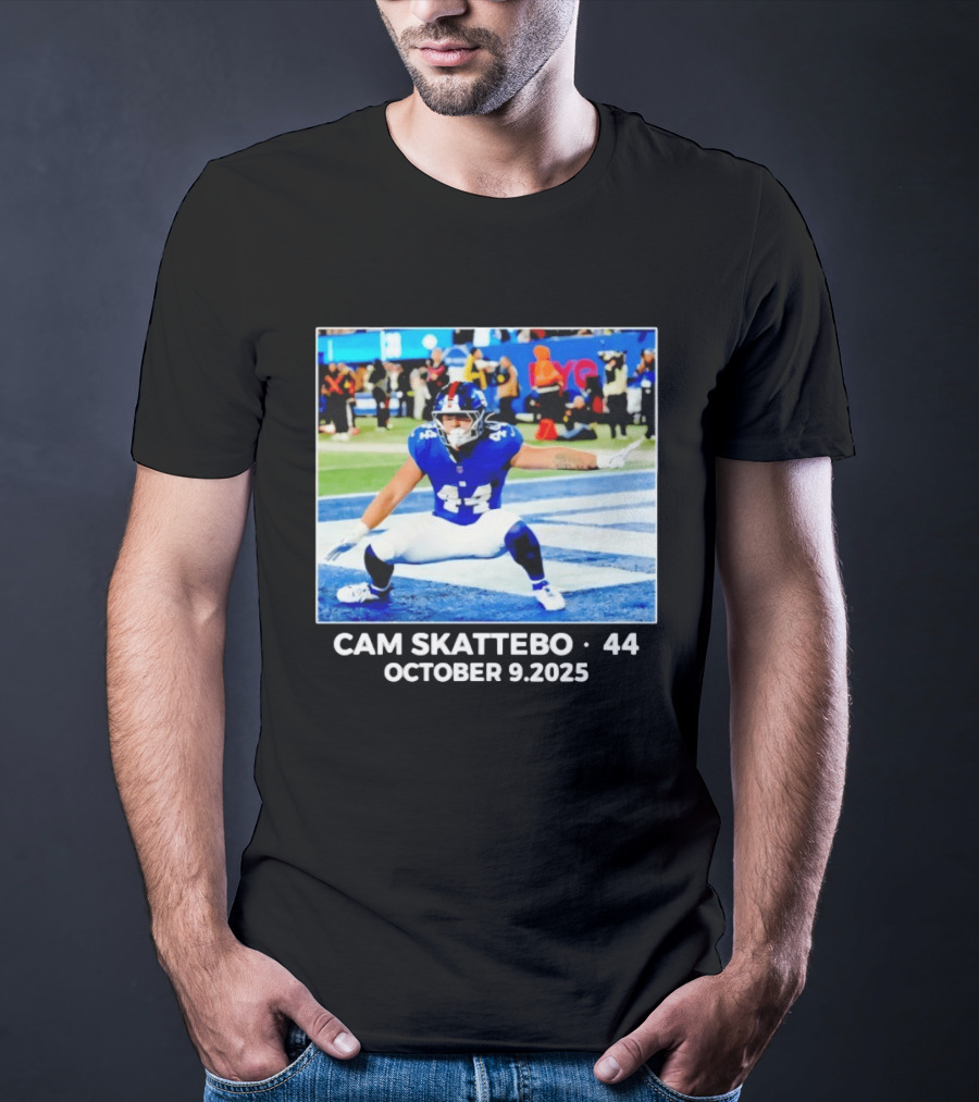 Cam Skattebo 44 October 9 2025 Football Action T-Shirt