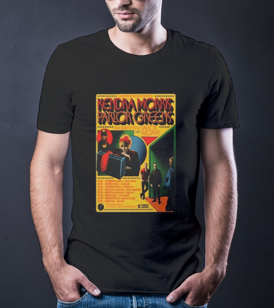Kendra Morris Parlor Greens European Tour Taylor With Williams 2026 T-Shirt