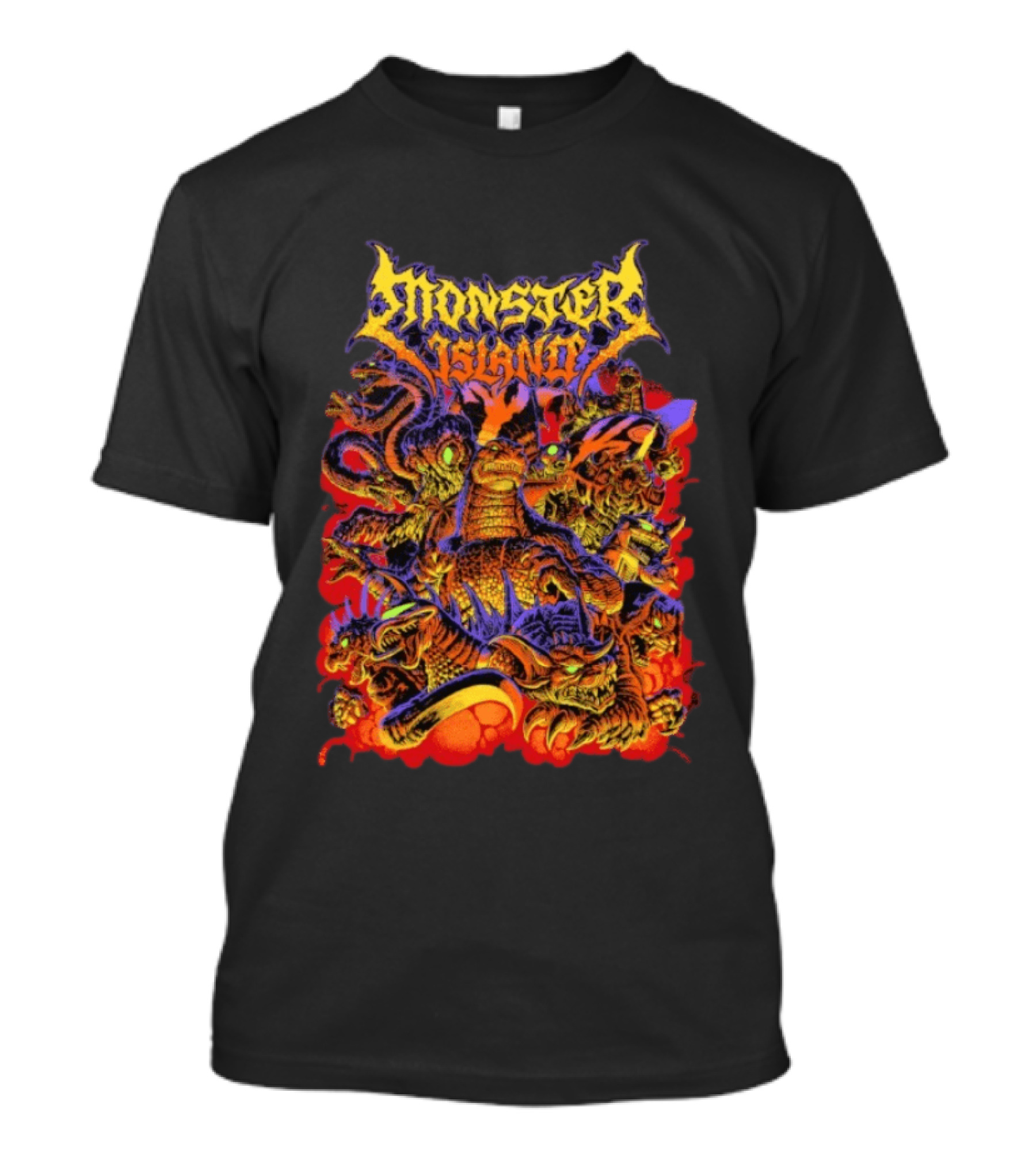 Monster Island Metalcropolis Godzilla Kaiju Battle T-Shirt