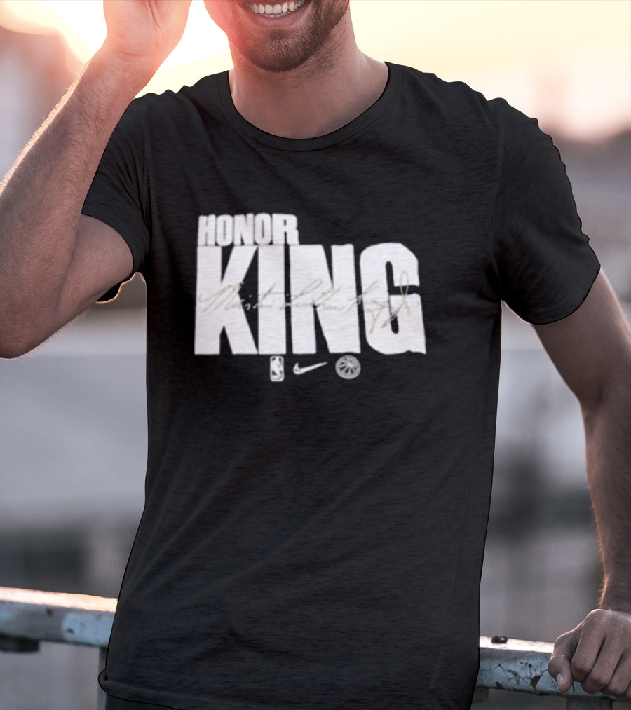 Nike Golden State Warriors Honor The King Martin Luther King Jr NBA T-Shirt