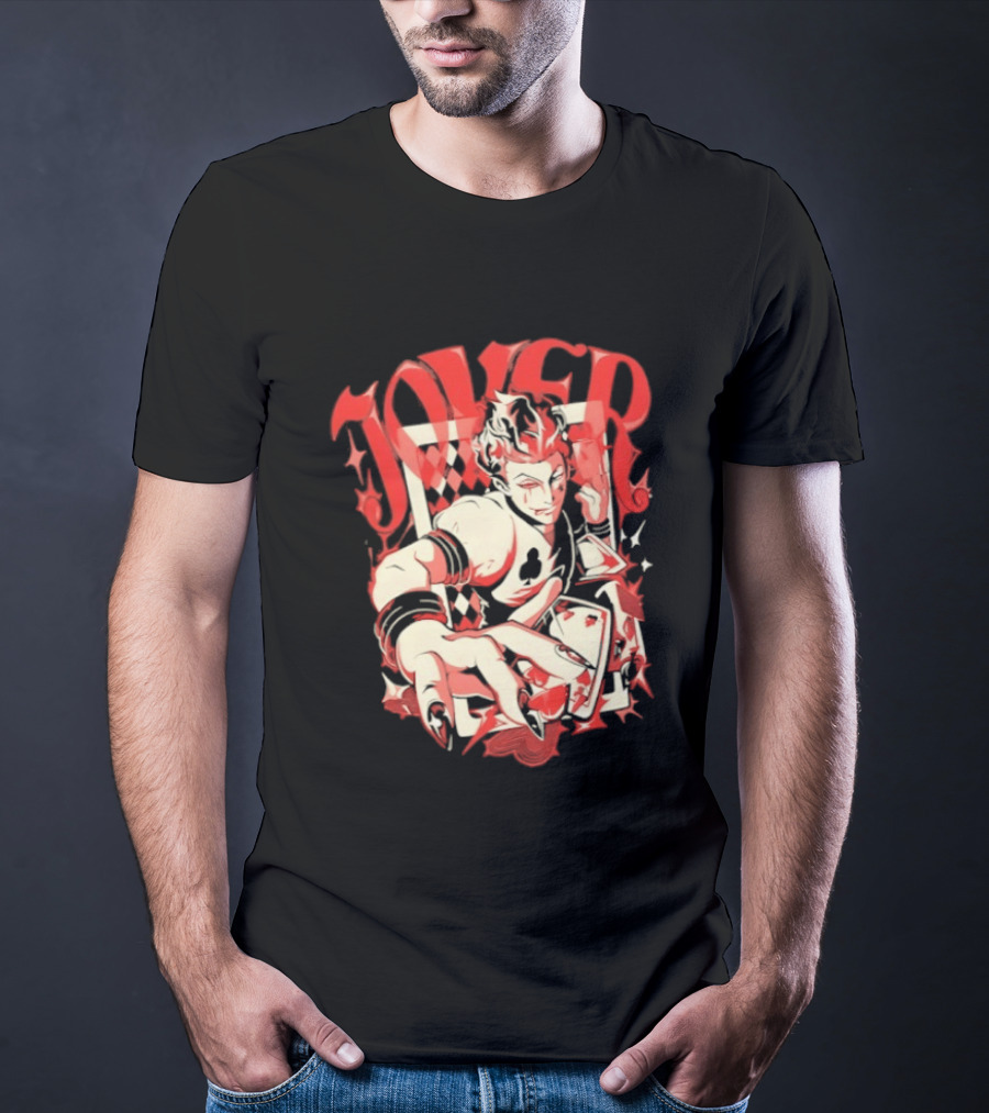 Joker Playing Cards Phantom 4 Hearts T-Shirt