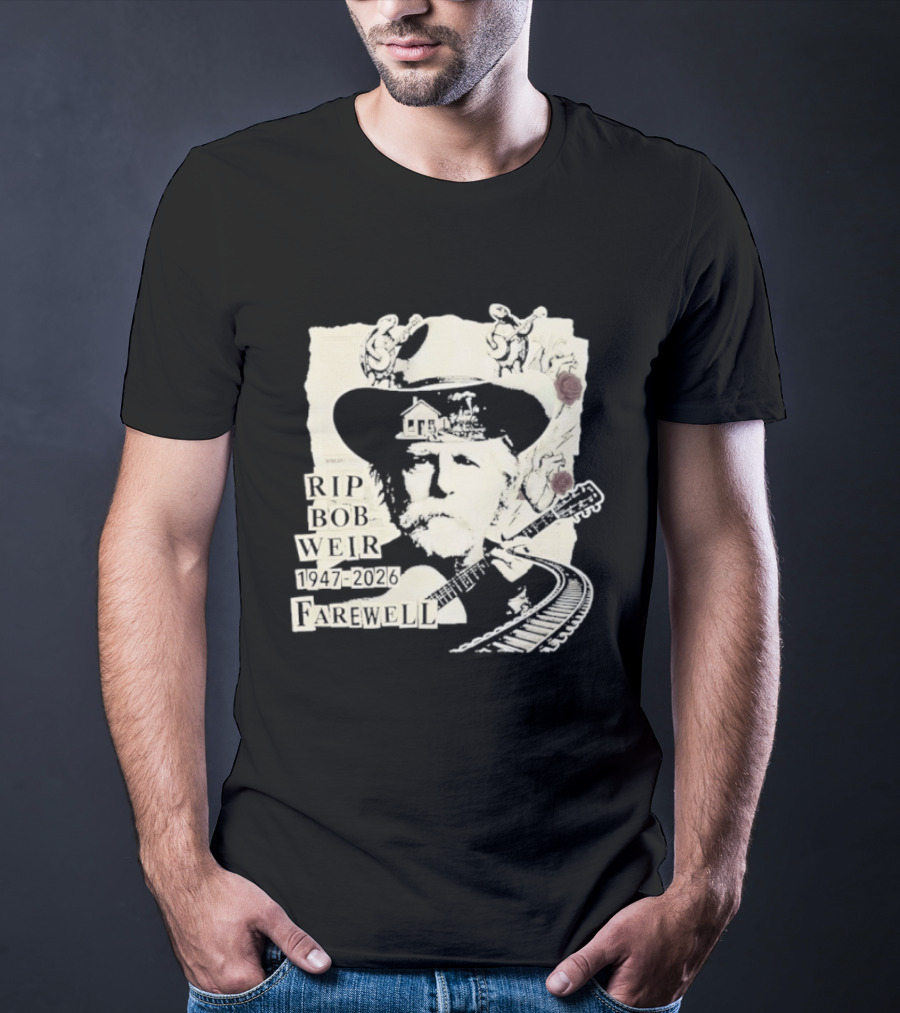 RIP Bob Weir 1947 2026 Terrapin Station Farewell T-Shirt