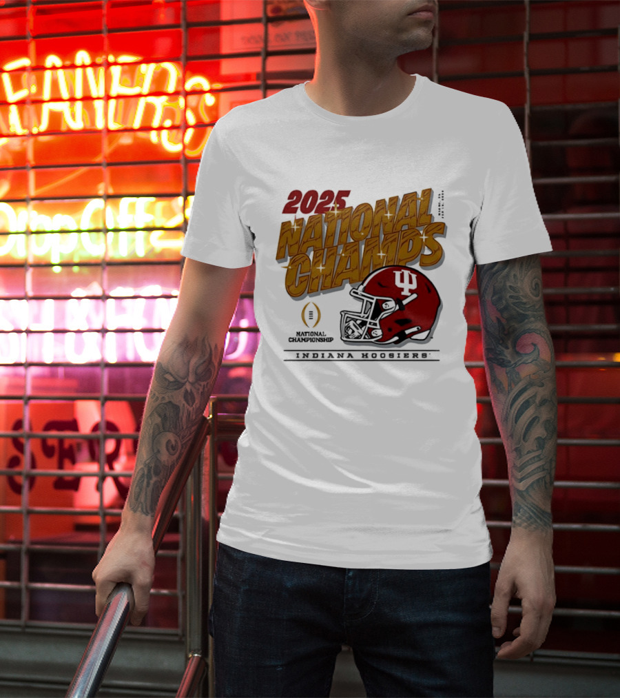 2025 National Champs Indiana Hoosiers Football Champions T-Shirt