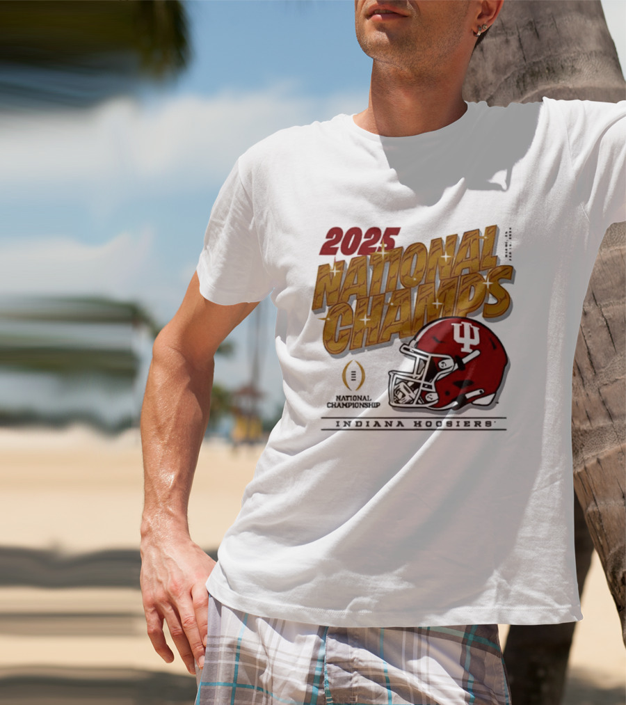 2025 National Champs Indiana Hoosiers Football Champions T-Shirt
