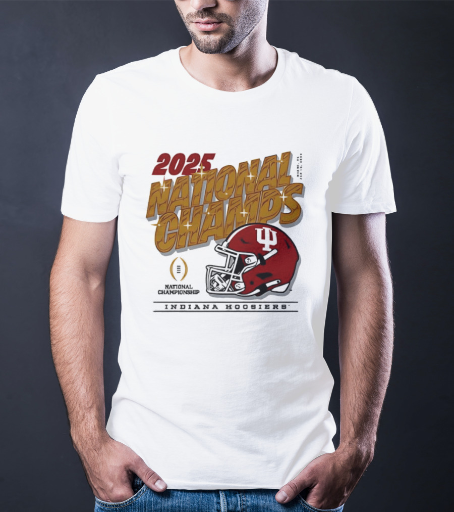 2025 National Champs Indiana Hoosiers Football Champions T-Shirt