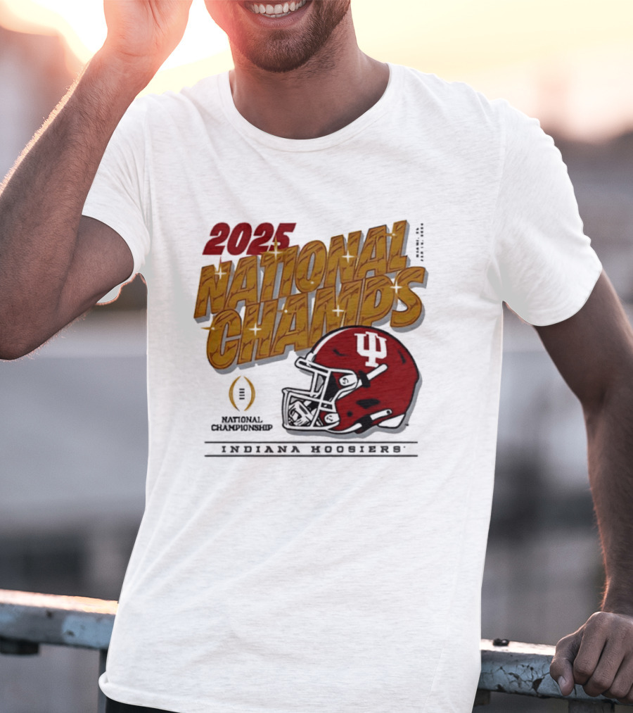 2025 National Champs Indiana Hoosiers Football Champions T-Shirt