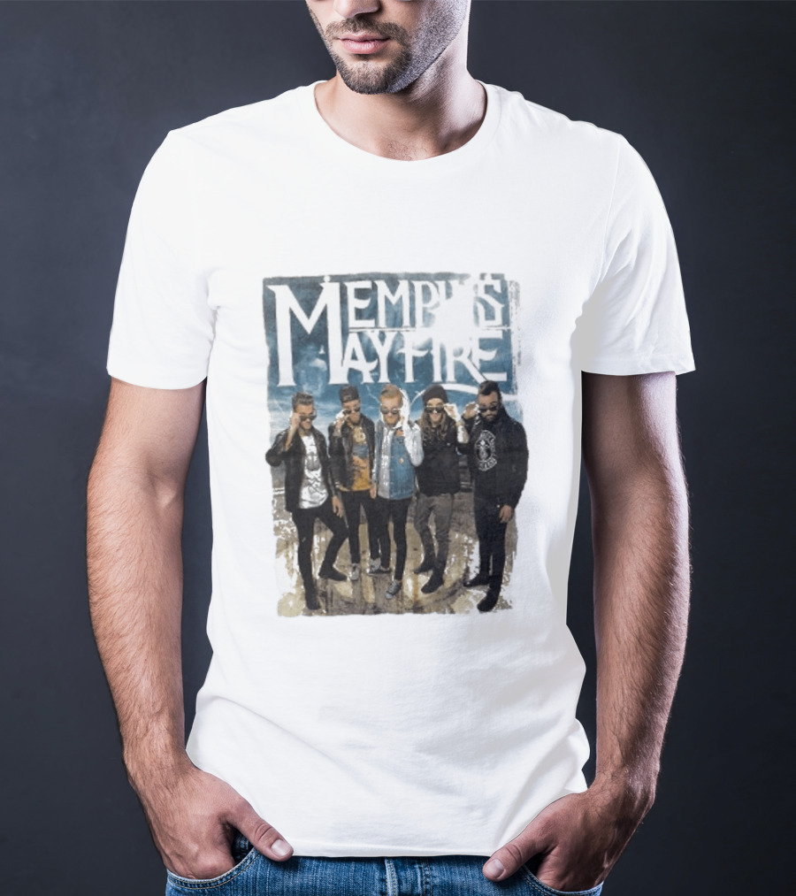 Memphis May Fire Band Sunglasses T-Shirt