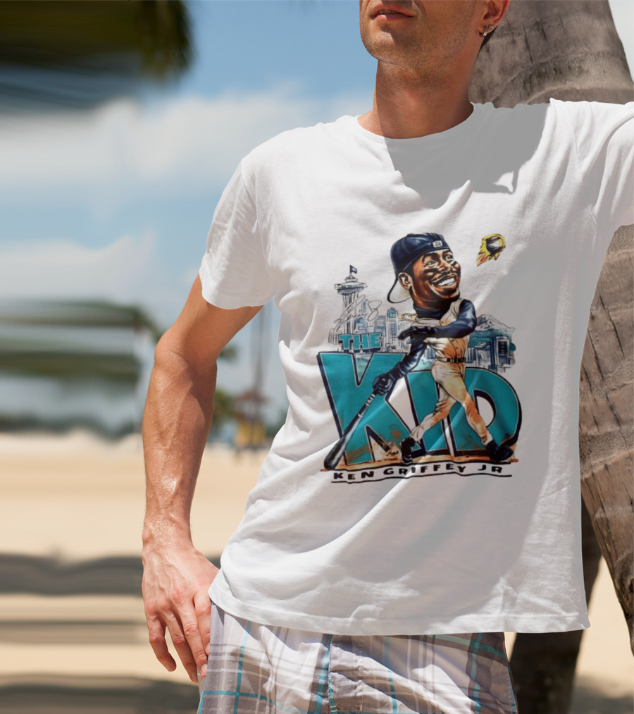 Ken Griffey Jr. The Kid Seattle Baseball Legend T-Shirt