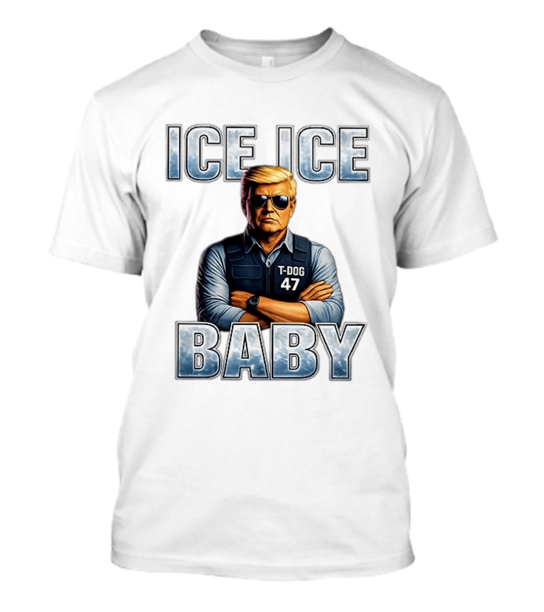Ice Ice Baby Dog 47 T-Shirt
