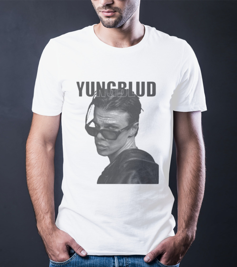 YUNGBLUD Sunglasses Cool Pose T-Shirt