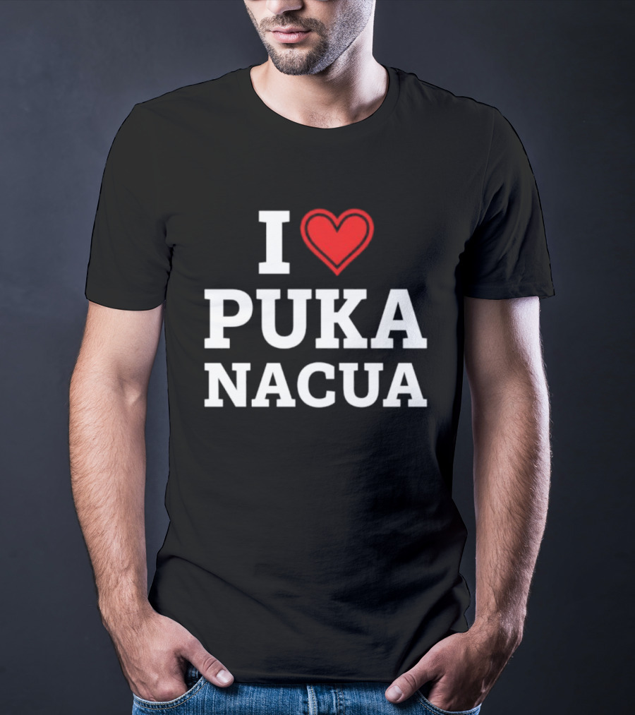 I Love Puka Nacua Enthusiast Supporters Fan Favorite T-Shirt