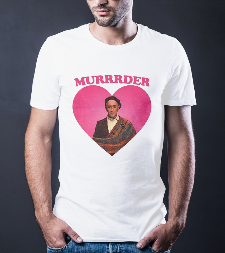 Alan Cumming Murrrder Heart Pink Love The Traitors TV Show T-Shirt