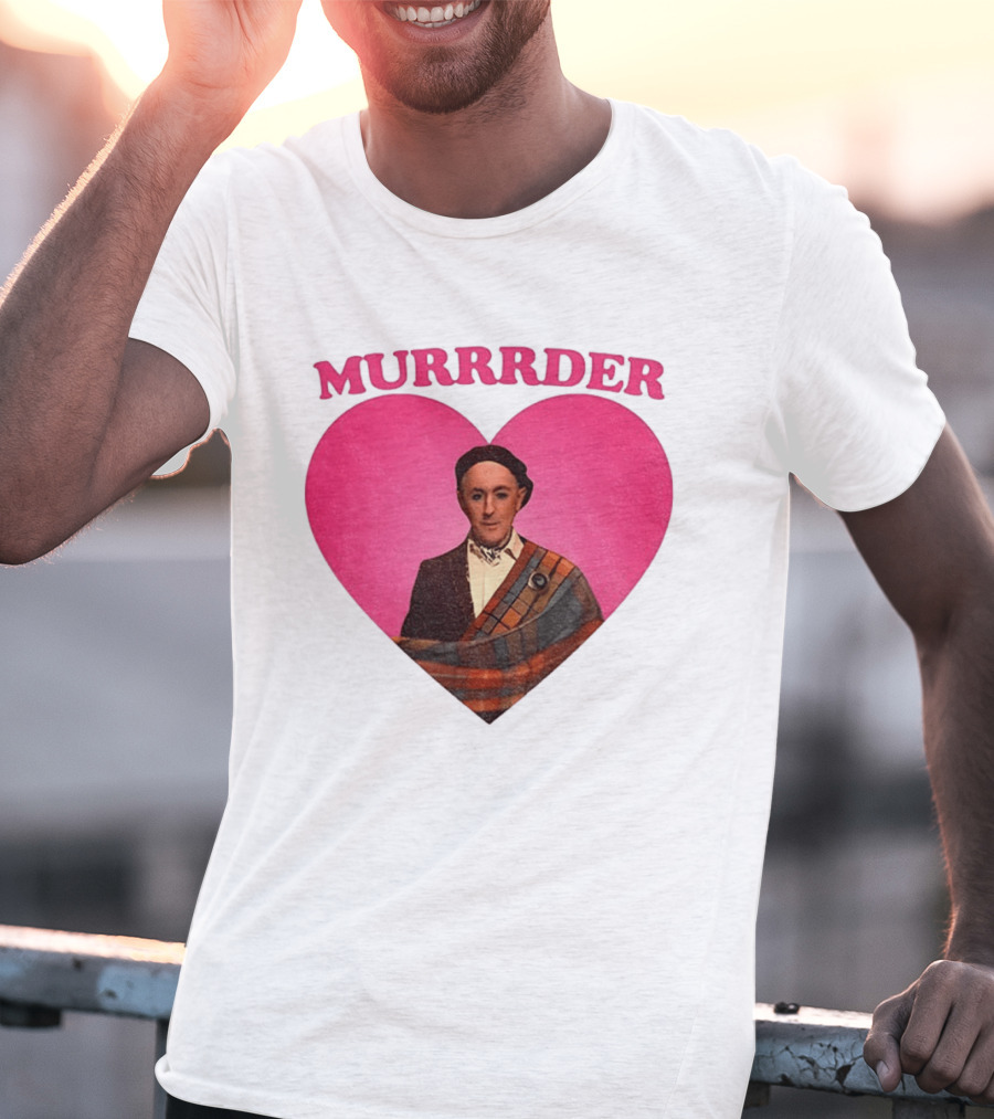 Alan Cumming Murrrder Heart Pink Love The Traitors TV Show T-Shirt