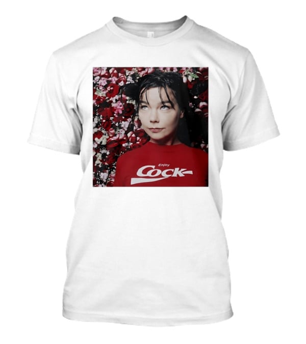 Bjork Enjoy Cock Vintage Inspired 2023 Floral T-Shirt