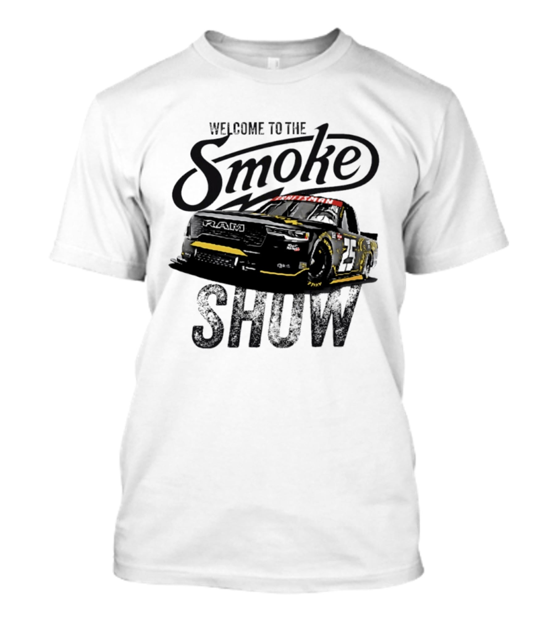 Welcome To The Smoke Show Tony Stewart Racing Truck T-Shirt