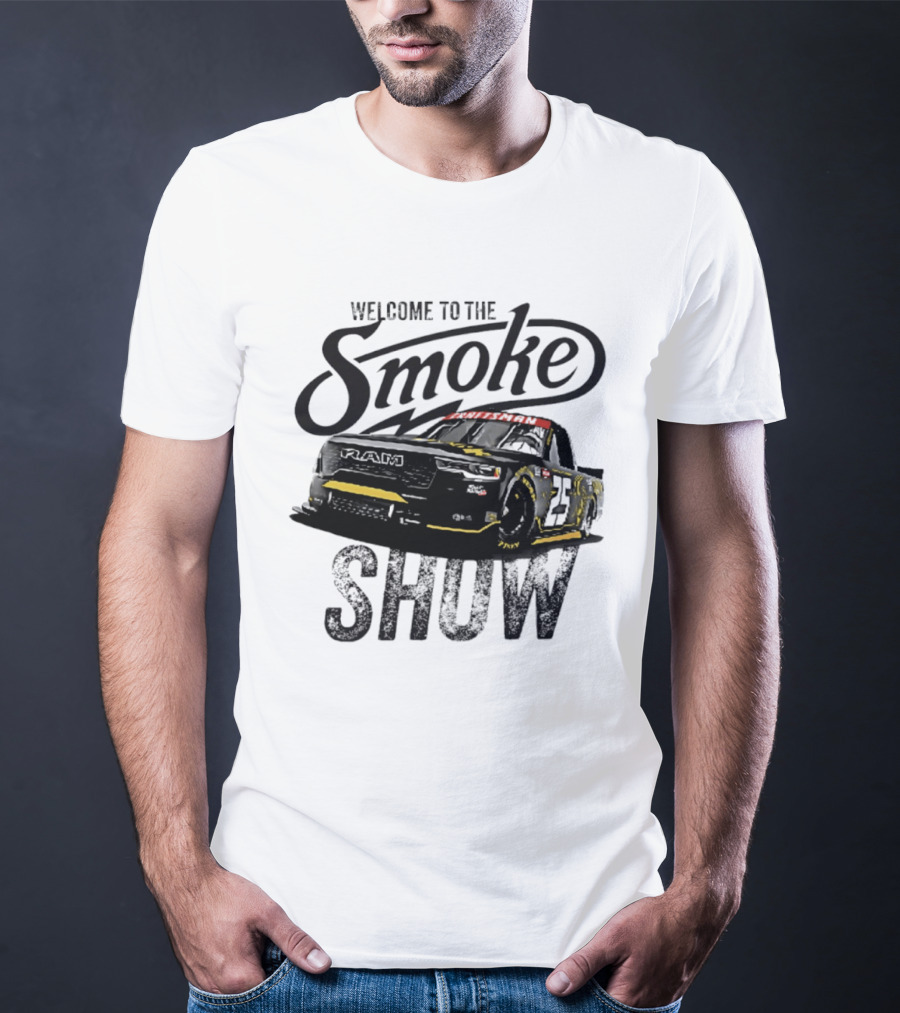 Welcome To The Smoke Show Tony Stewart Racing Truck T-Shirt