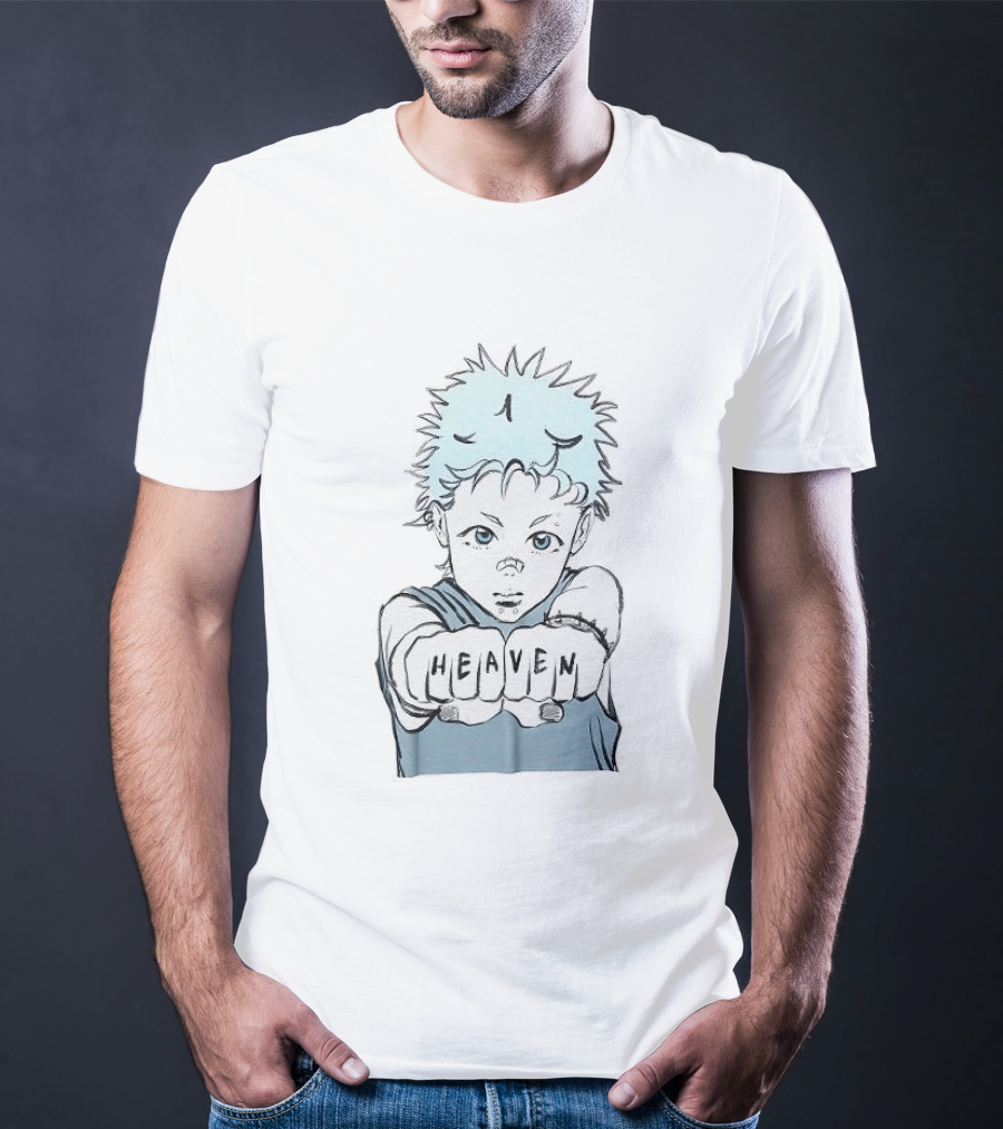 Fist Boy Heaven Tattoo Punch Anime T-Shirt