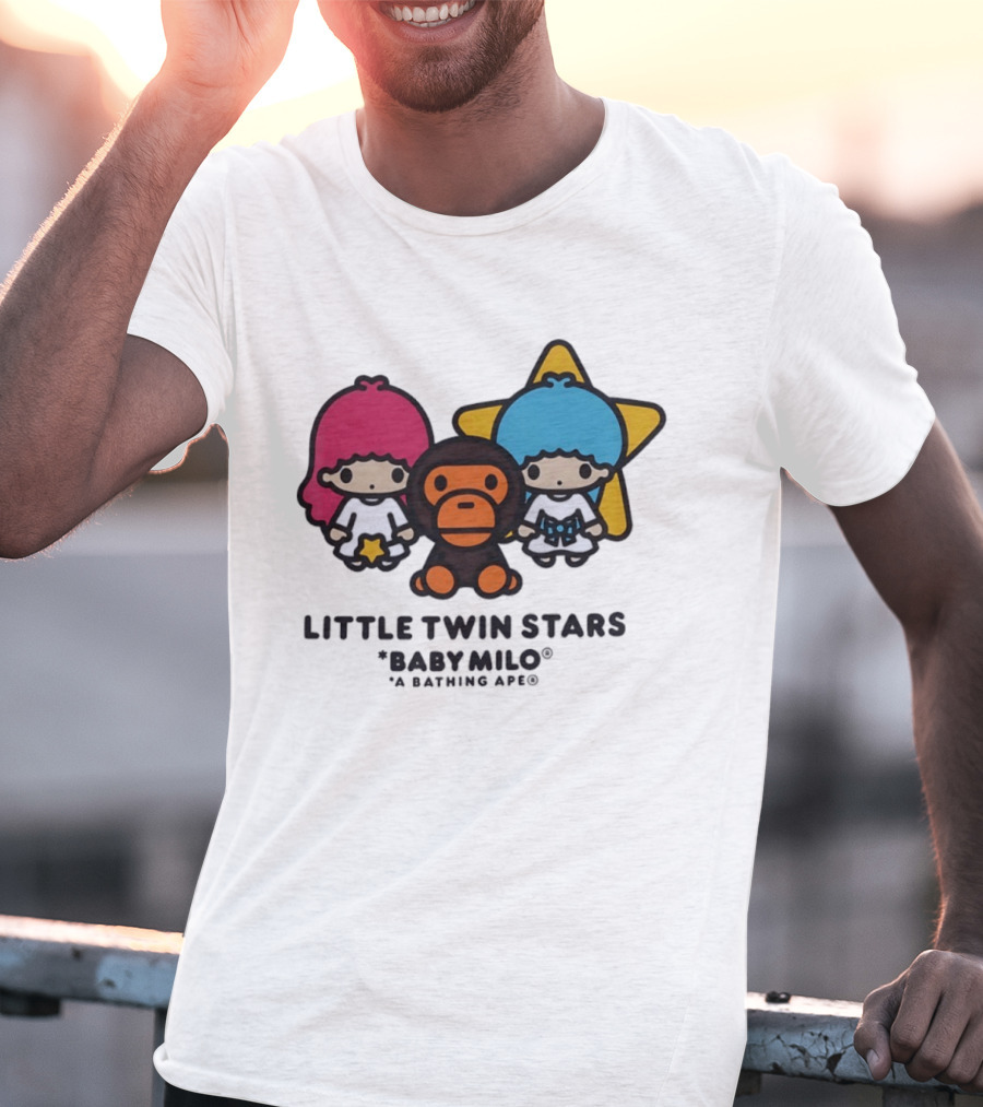 Little Twin Stars Baby Milo A Bathing Ape Collaboration T-Shirt