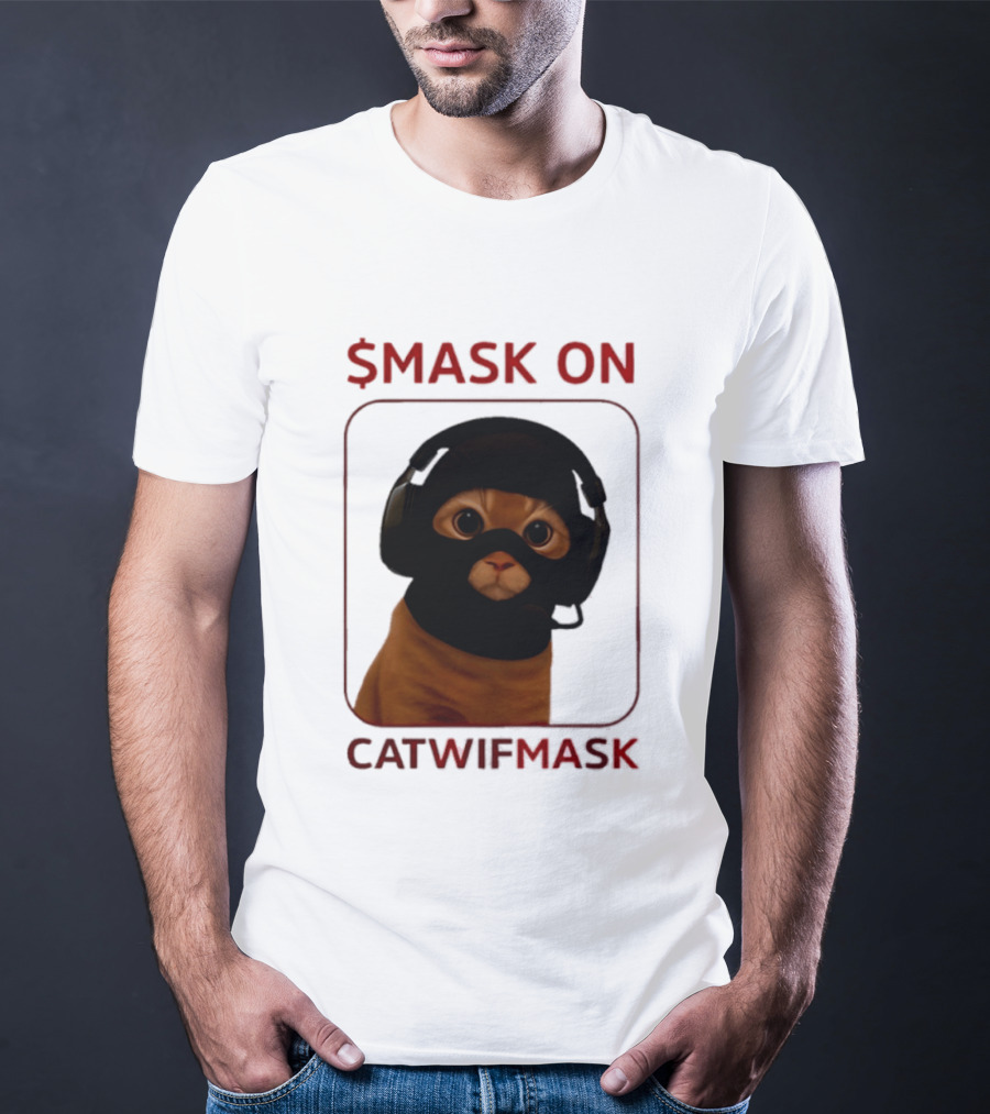 $Mask On Catwifmask T-Shirt