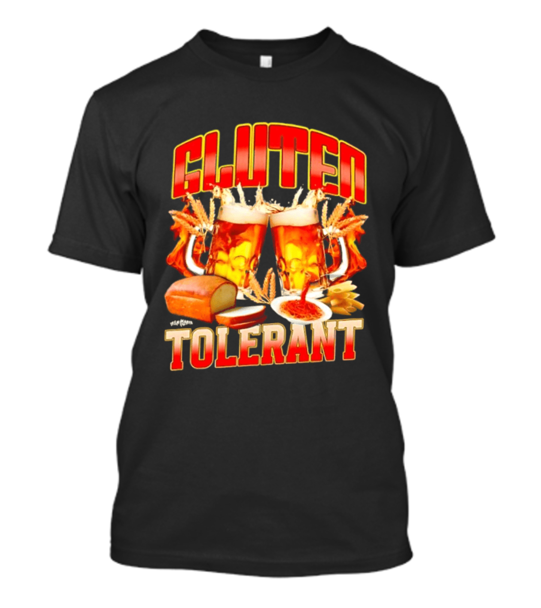 Gluten Tolerant Beer Bread Pasta T-Shirt