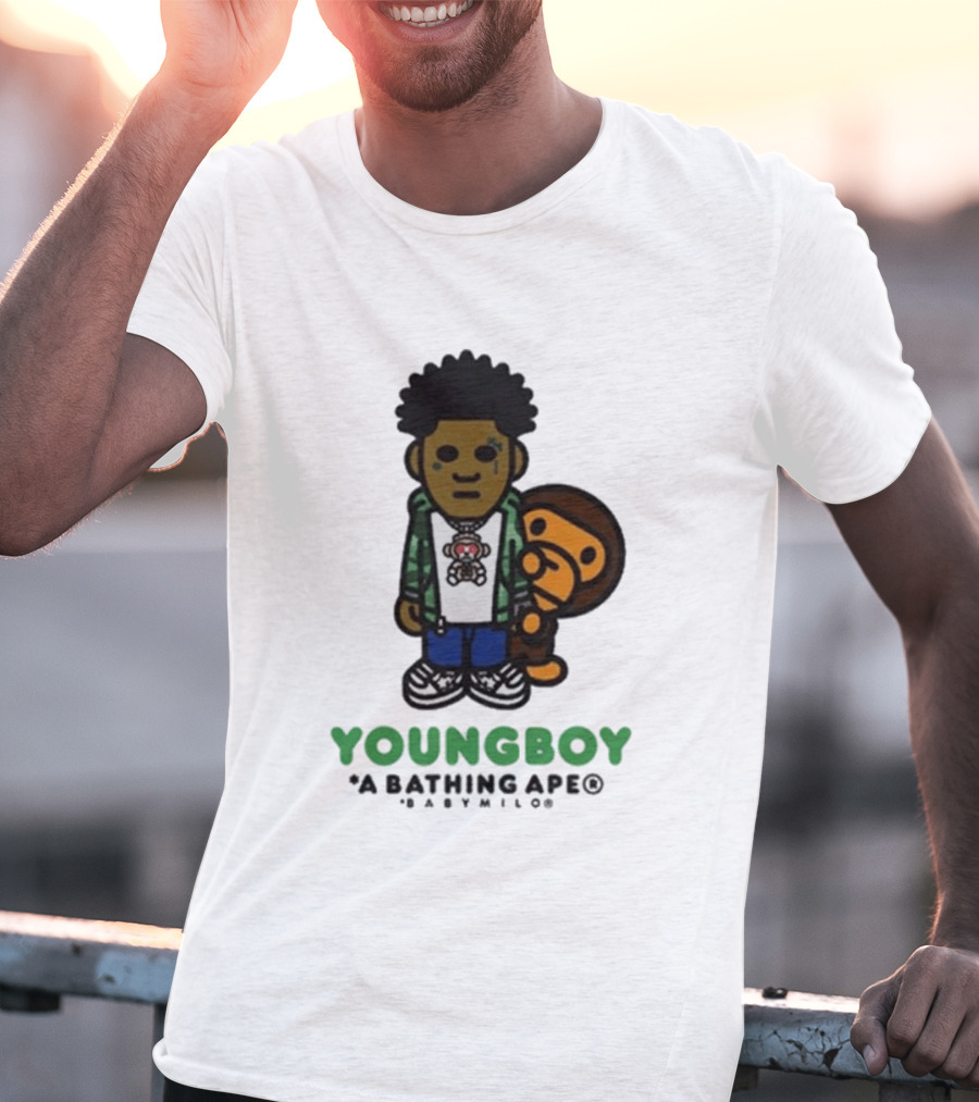 Youngboy A Bathing Ape Baby Milo T-Shirt