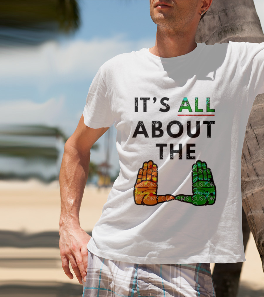 It's All About The U Miami Hurricanes Hand Gesture T-Shirt
