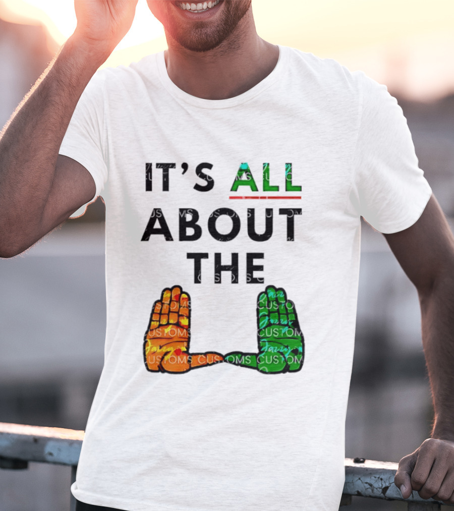 It's All About The U Miami Hurricanes Hand Gesture T-Shirt