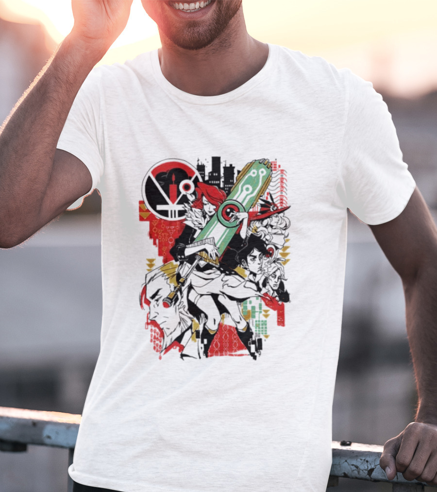 Transistor 10th Anniversary Red And Jaunt Feature T-Shirt