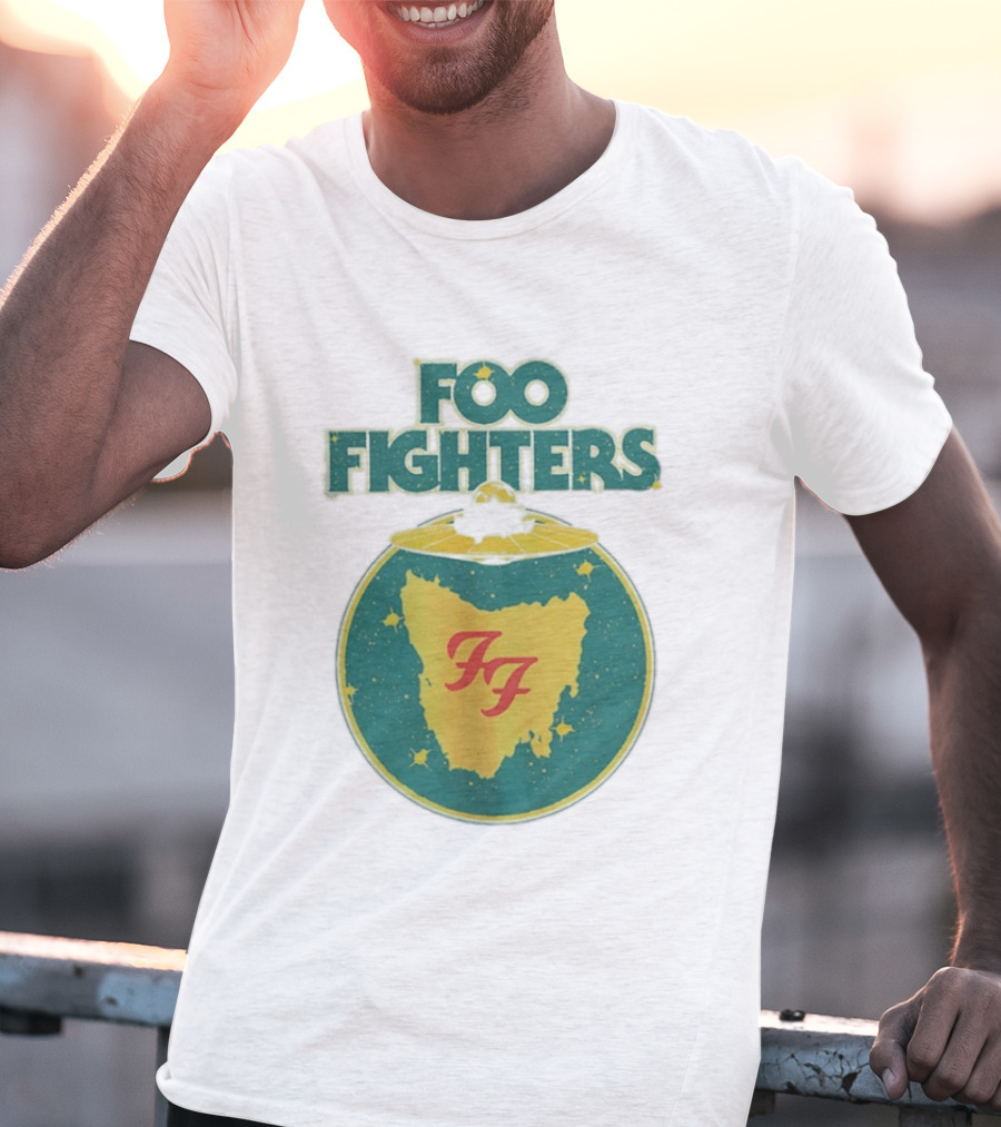 Foo Fighters Australia Tasmania 2026 Utas Stadium January 24 UFO Australia T-Shirt