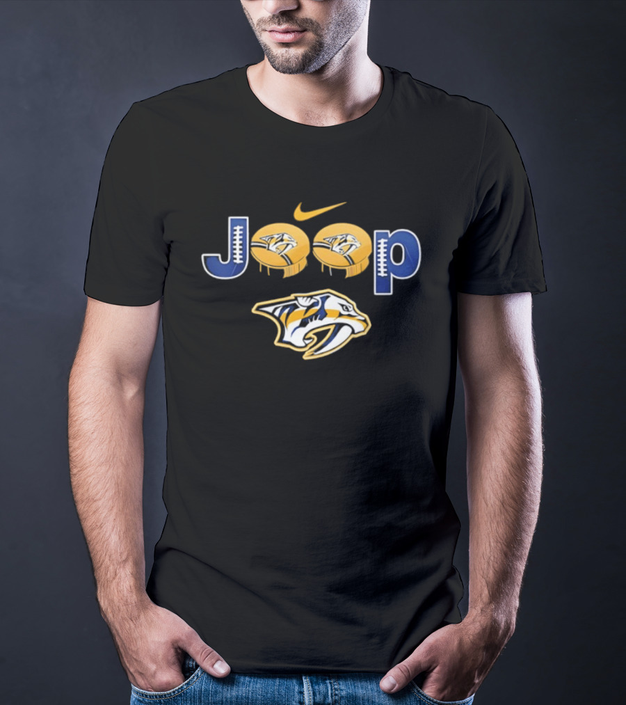 Nashville Predators Jeep Go Predators Hockey Nike Fan T-Shirt