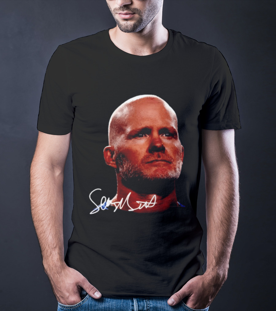Sean McDermott Oversized Heavyweight Face Signature T-Shirt