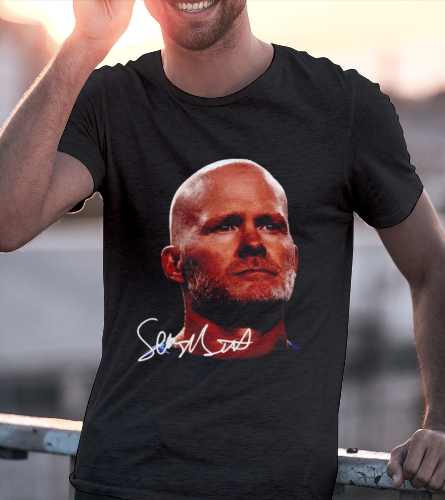 Sean McDermott Oversized Heavyweight Face Signature T-Shirt
