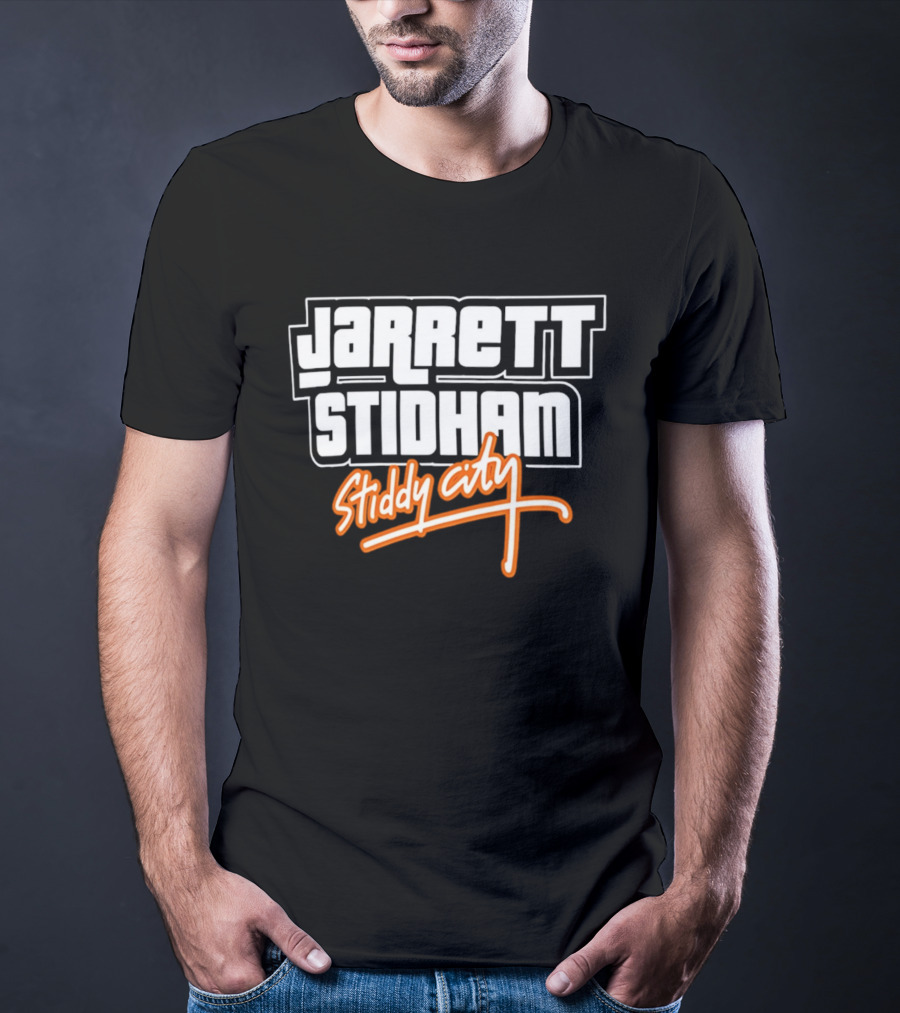 Jarrett Stidham Stiddy City GTA Vice City T-Shirt