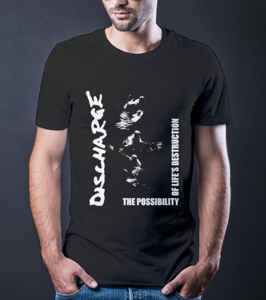 Discharge The Possibility Of Life's Destruction Face Fragmentation T-Shirt