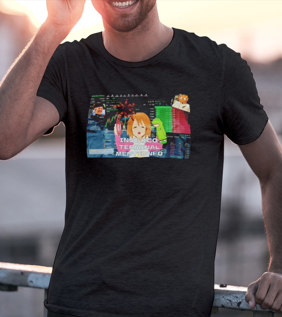 Insilico Terminal Mentioned Anime Character Stock Market T-Shirt