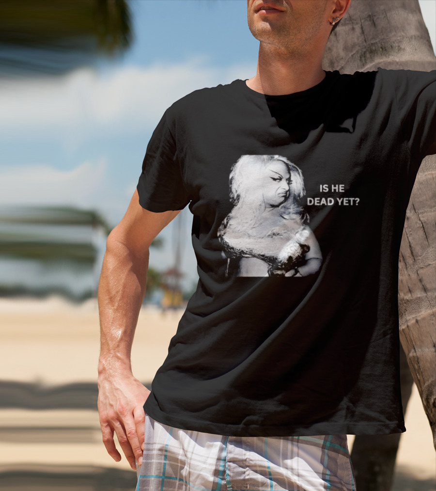 Is He Dead Yet Subtle FDT Protest T-Shirt