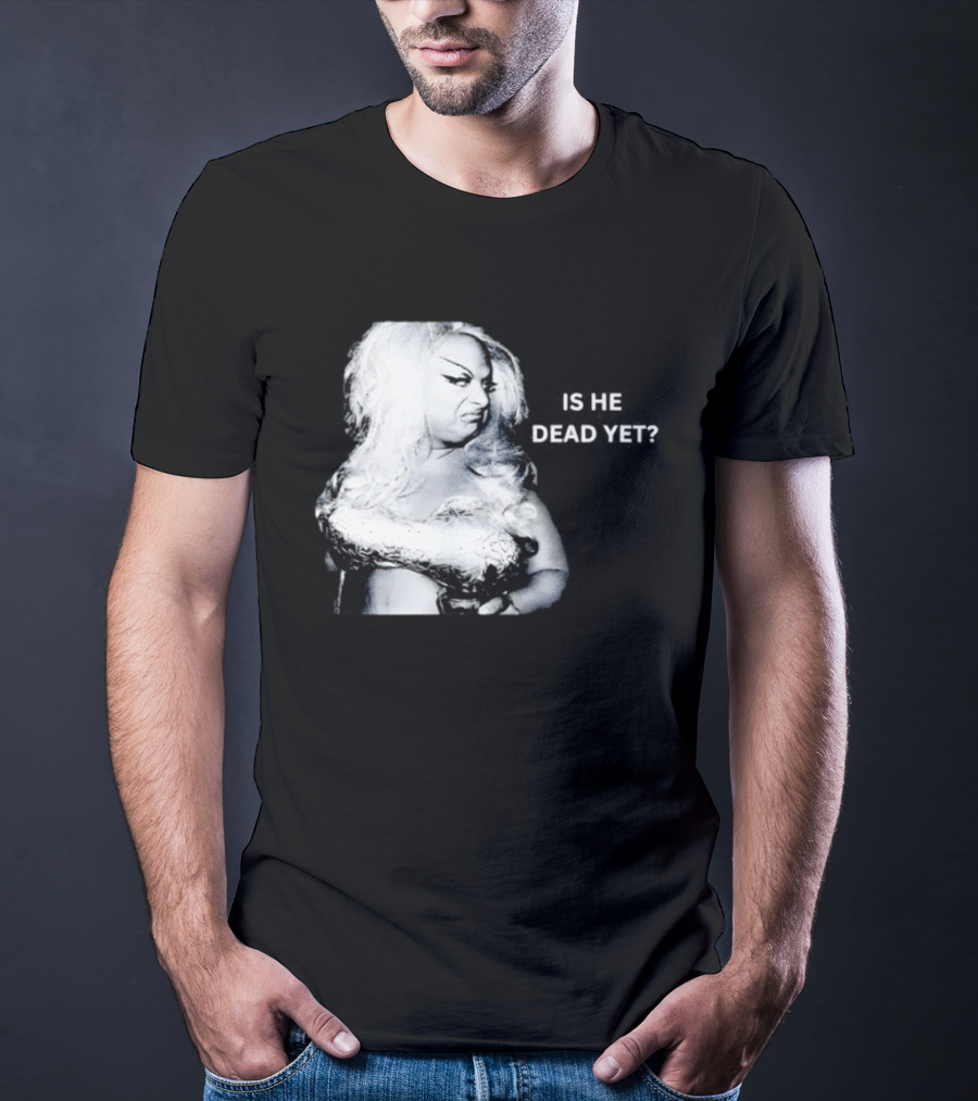 Is He Dead Yet Subtle FDT Protest T-Shirt