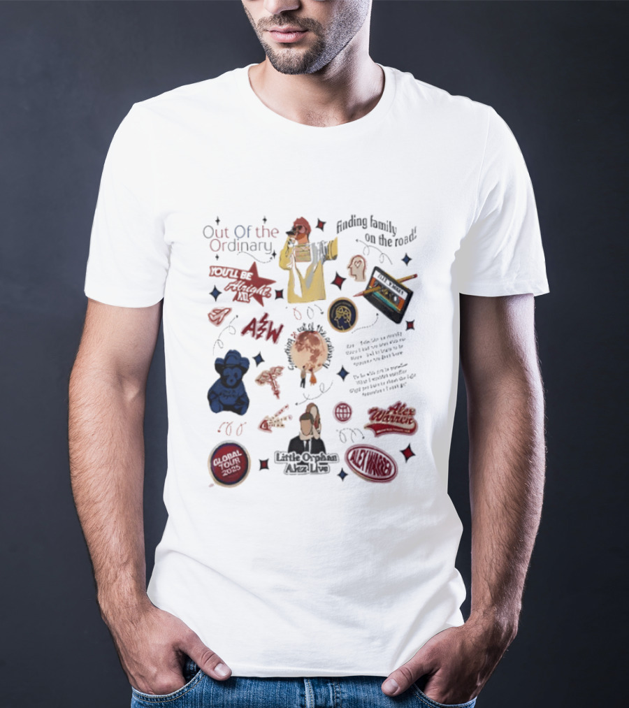Out Of The Ordinary Finding Family On The Road Alex Warren Little Orphan T-Shirt