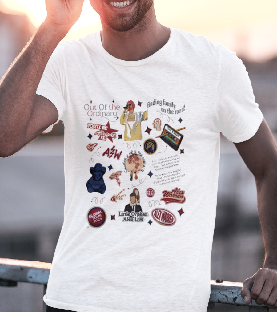 Out Of The Ordinary Finding Family On The Road Alex Warren Little Orphan T-Shirt