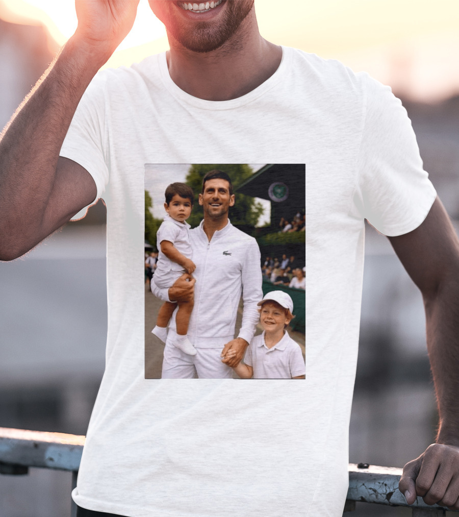 Djokovic Alcaraz And Jannik Kid Australian Open T-Shirt