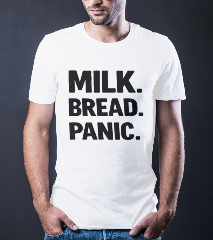 Milk Bread Panic Snow T-Shirt