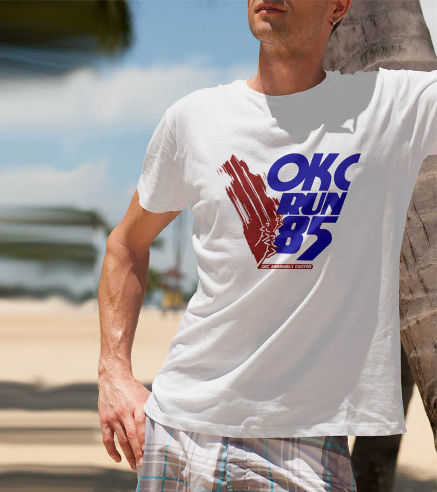 OKC Run 85 OKC Assembly Center Racing Event T-Shirt