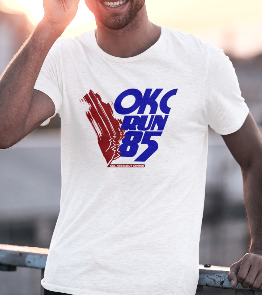 OKC Run 85 OKC Assembly Center Racing Event T-Shirt