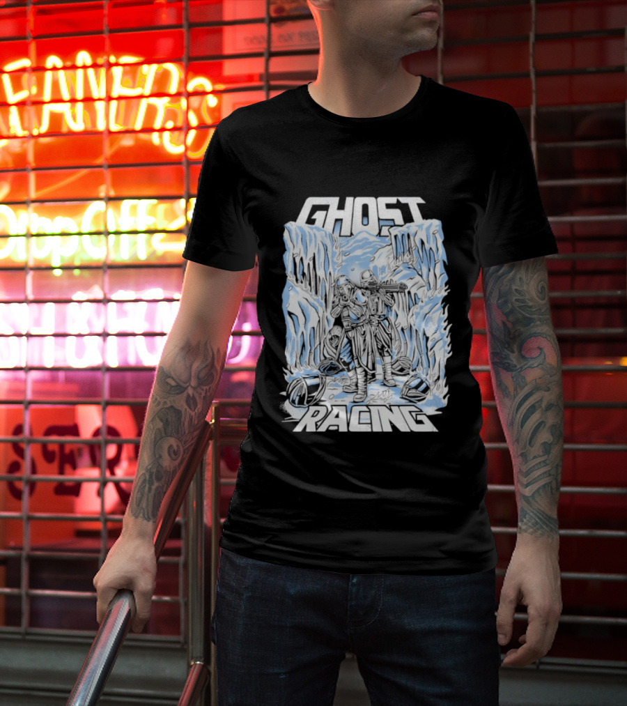 Ghost Racing Snowtrooper Frozen Specter Adventure T-Shirt