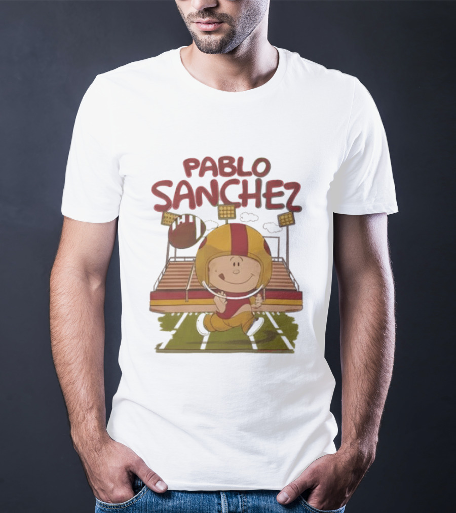 Pablo Sanchez Football George Kittle T-Shirt