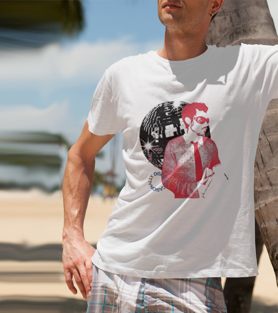 Harry Kiss All The Time Funky Disco Vibes T-Shirt